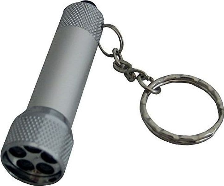 Torcia LED con Portachiavi Batterie Incluse Electraline 3PMARK 12 Pezzi