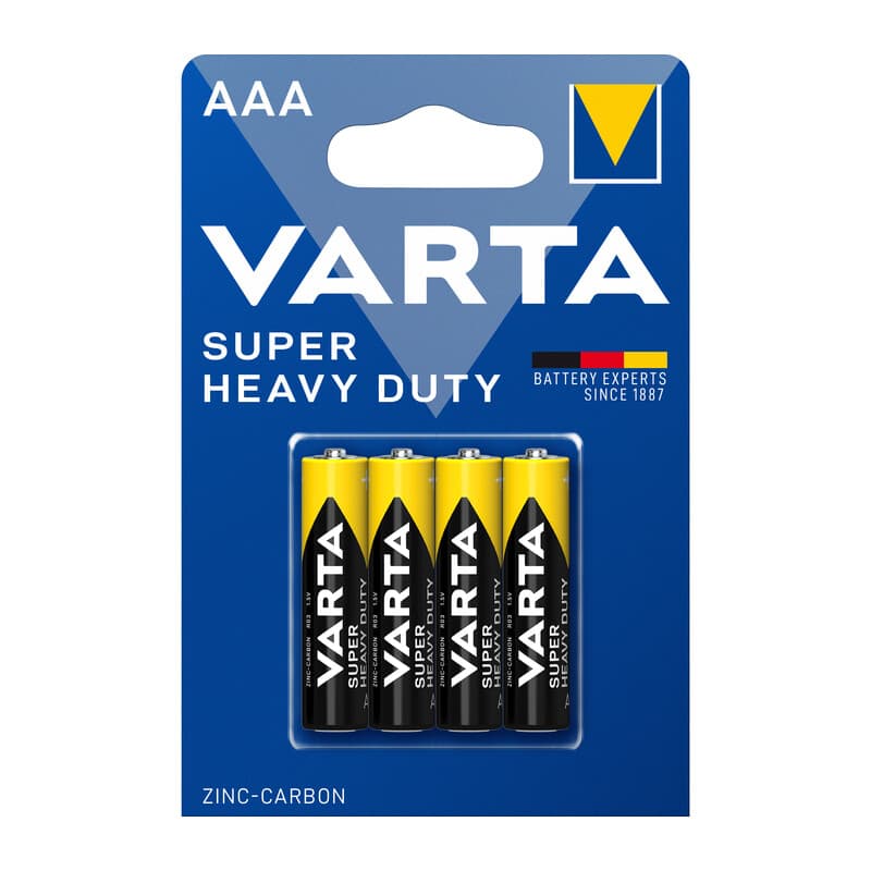Varta Batt Superlife Zinco Ministilo Bl 12 Bl 4 Pezzi - 2