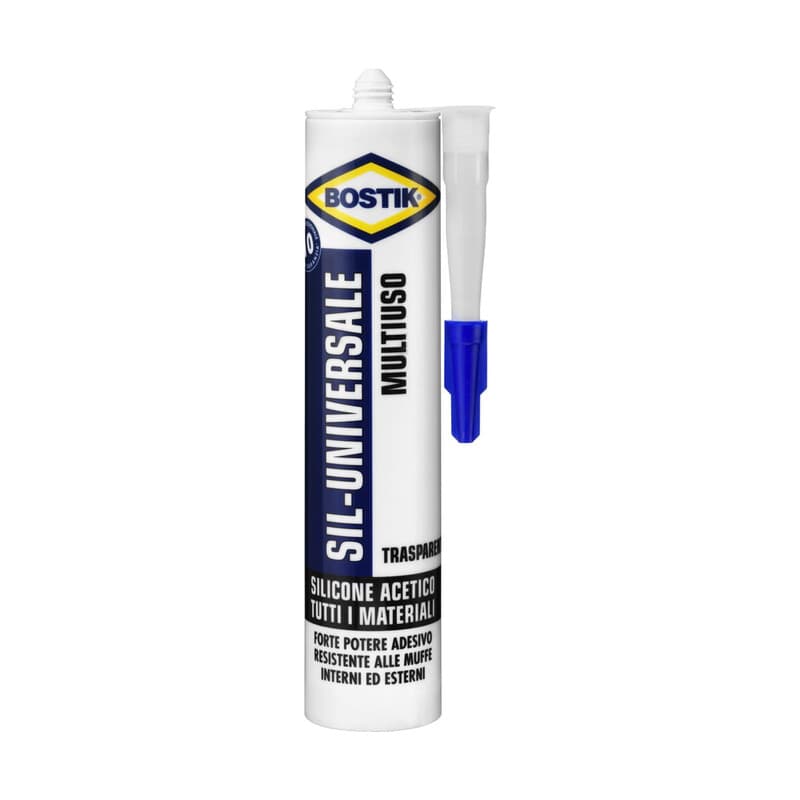 Bostik Sil Universale 280 ml Trasparente Cartuc 24 Pezzi - 2