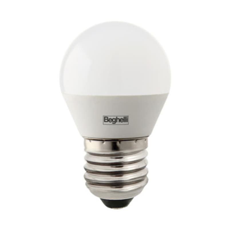 LED Sfera E27 5W 56821 Fredda 6500K* Plast Beghelli 10 Pezzi - 2