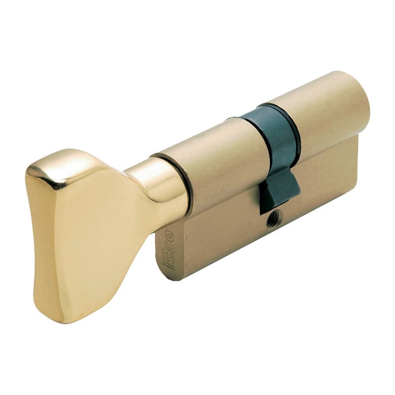 Cilindro Sag. Ottone Pom 70 mm 25.10.35 30 40 Iseo F5 8259 - 2
