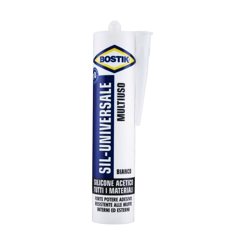 Bostik Sil Universale 280 ml Bianco Cartuccia 24 Pezzi - 2