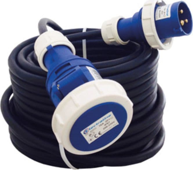 Prolunga Industriale 20 m IP67 Cavo 3 x 2,5 220V Electraline 3PMARK
