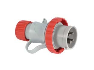 Spina Industiale Volante Rossa 3P+N+T IP67 16A Rosso 70145 V Fanton 2 Pezzi - 2
