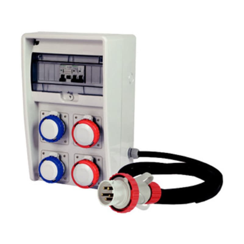 Quadro 2P 220V e 2P 380V Spina IP65 Fme 74.321 Fanton - 2