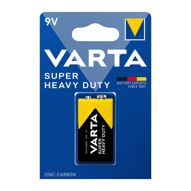 Varta Batt Superlife Zinco 9V Bl 10 Confezioni - 2