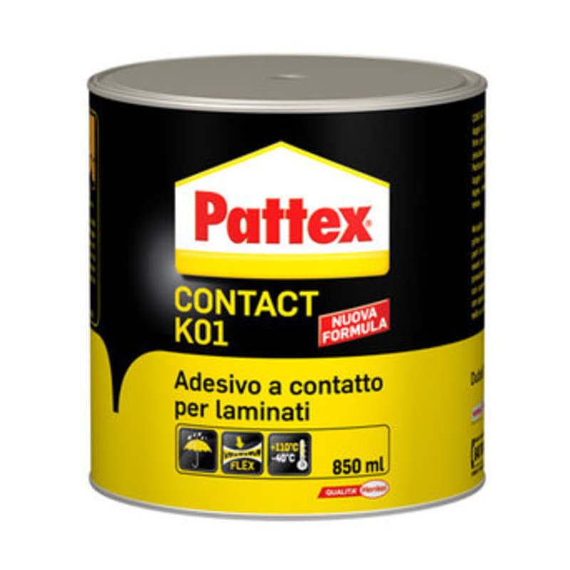 Pattex Adesivo Contact K01 per Laminati 850 ml Henkel Italia - 2