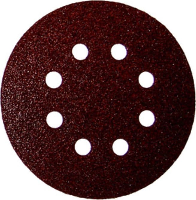 Disco Abrasivo Velcro 8 Fori Ø 125 mm Grana 100 100 Pezzi – Idroweb
