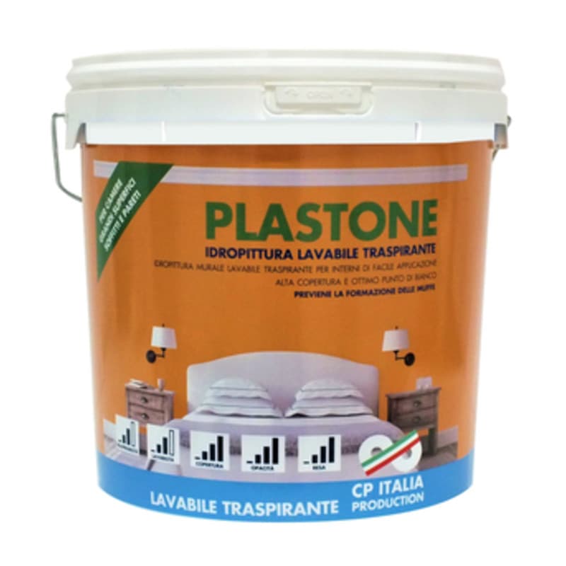 Idropittura Lavabile Plastone 5 l - 2