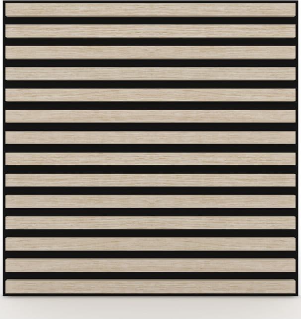 Pannello Fonoassorbente Rovere 60 x 1,8 x 60 cm 4 Pezzi - 2