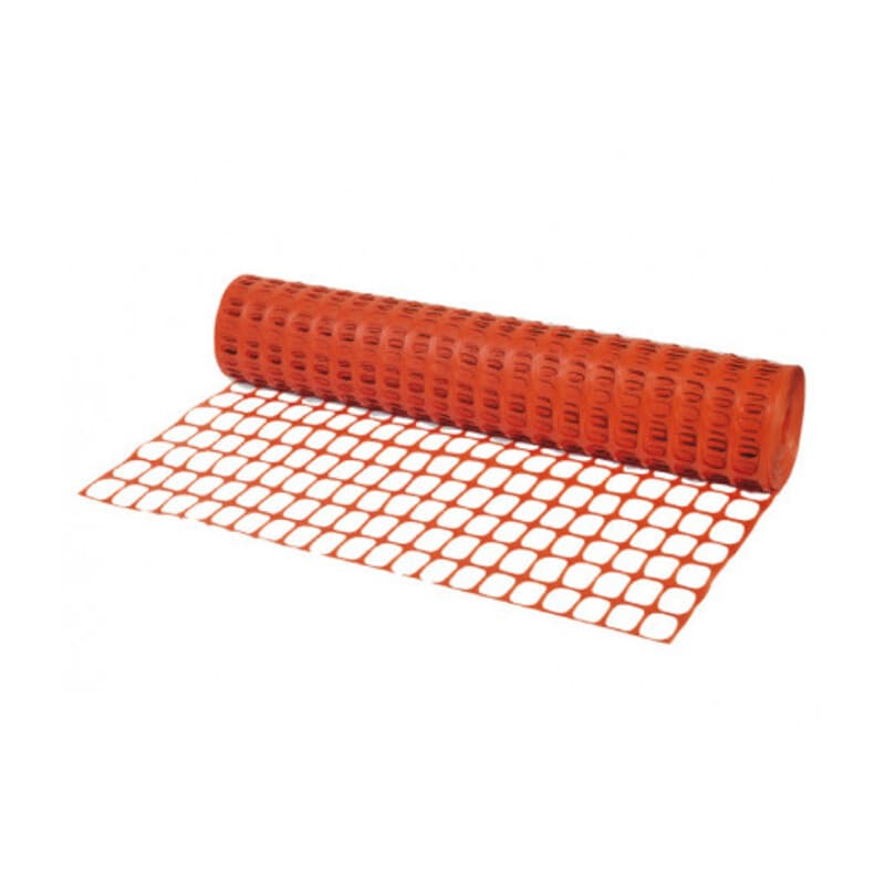Rete per Cantiere Hdpe Arancio 150 g Mq Mt 1 x 50 - 2