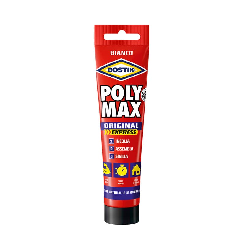 Bostik Polymax Original 165 g Bianco Tubo 12 Pezzi - 2