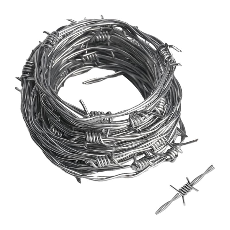 Filo Zincato Spinato 1.6 mm 100MT 1,0 Rotoli - 2