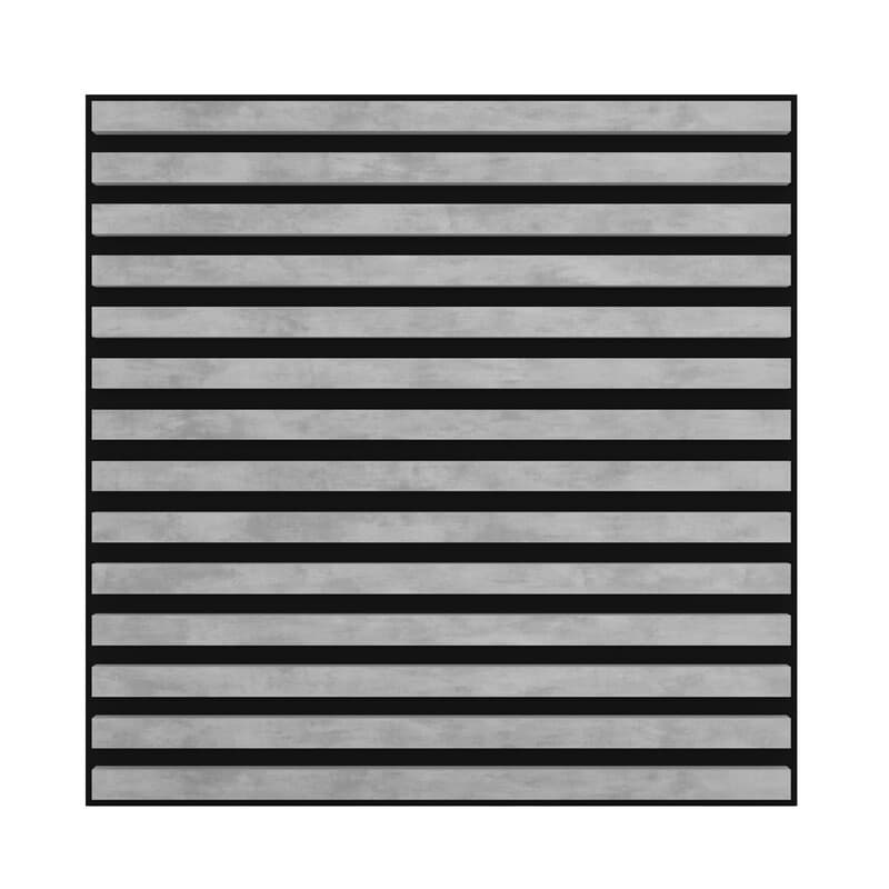 Pannello Fonoassorbente Argento 60 x 1,8 x 60 cm 4 Pezzi - 2