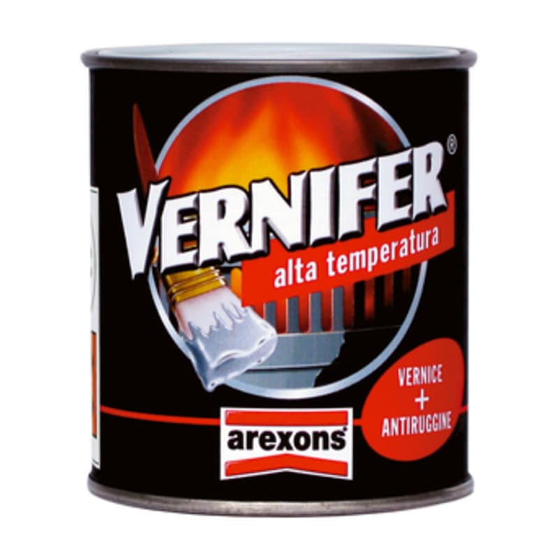 Vernifer Alta Temperatura 500 ml Nero 4765 - 2
