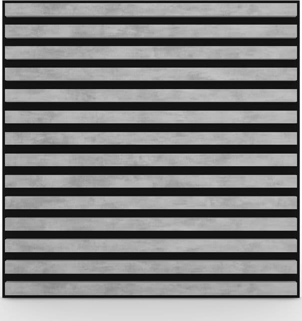 Pannello Fonoassorbente Grigio 60 x 1,8 x 60 cm 4 Pezzi - 2