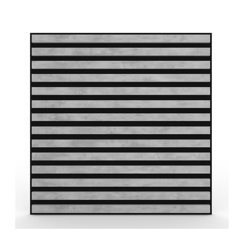 Pannello Fonoassorbente Grigio 60 x 1,8 x 60 cm 4 Pezzi - 2