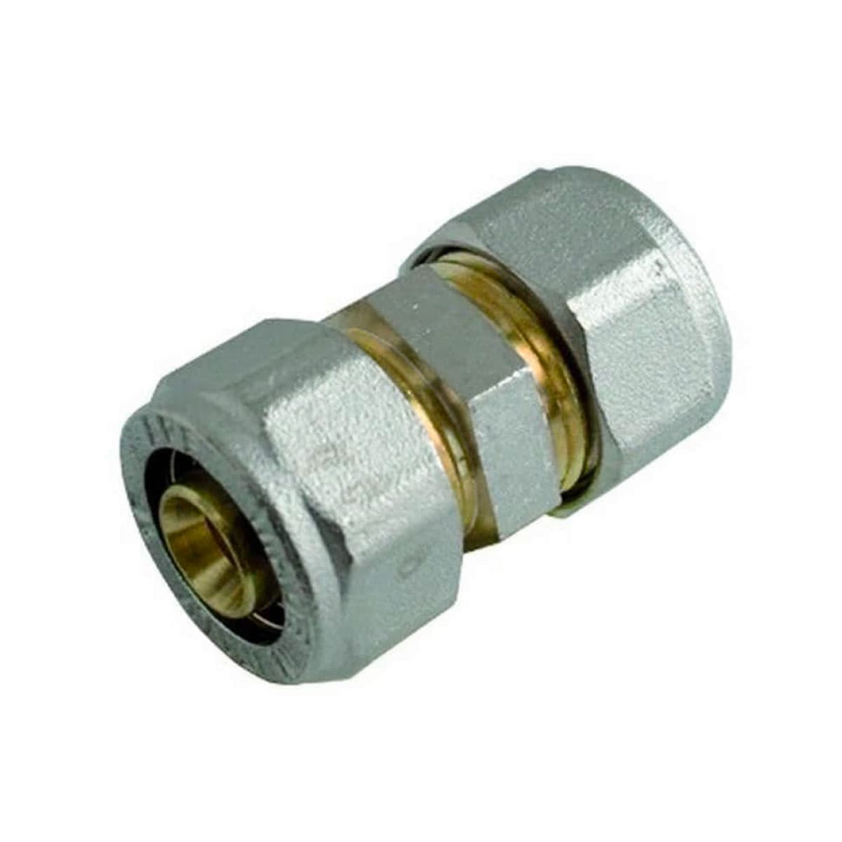 Raccordo Diritto Intermedio a Stringere per Tubo Multistrato 703F Ø 26 APE - 2