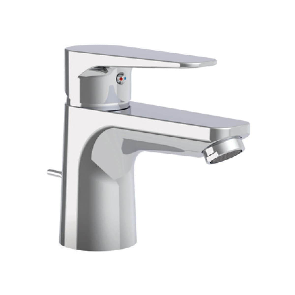Rubinetto Miscelatore Monocomando Cromato per Lavabo Orange Scarico 1¼ PAF - 2