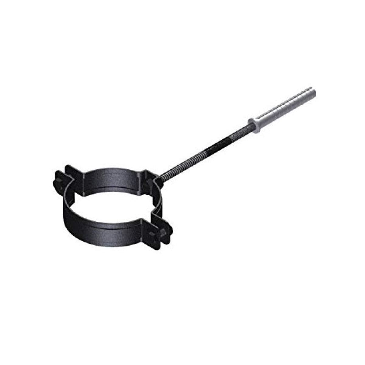 Collare Nero per Tubo a Pellet Ø 80 COV - 2