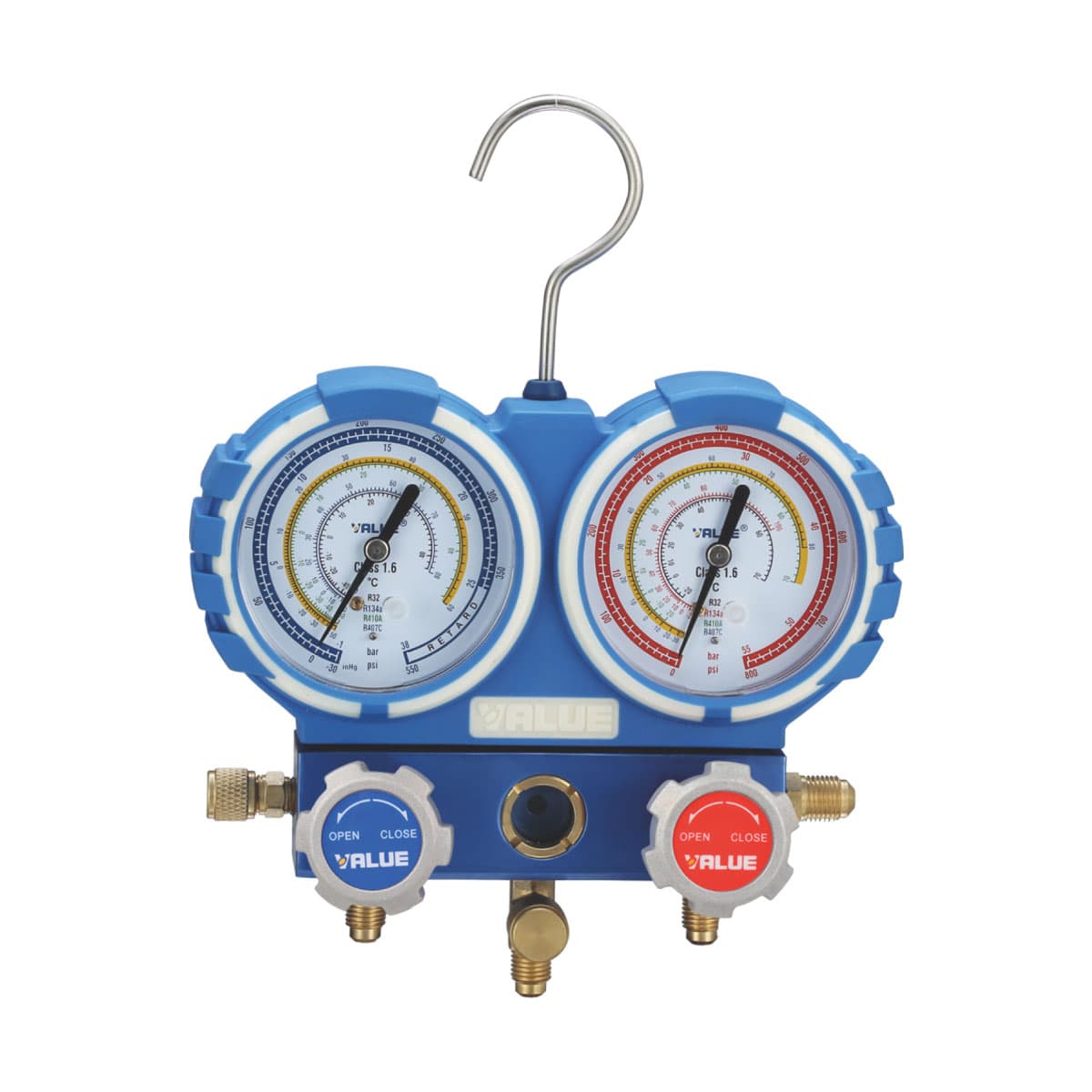 Gruppo Manometrico Analogico a 2 Vie per Condizionamento R417C R134A GER - 2