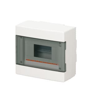 Centralino da Parete IP40 Bianco 8 Mod Porta Fume - 2