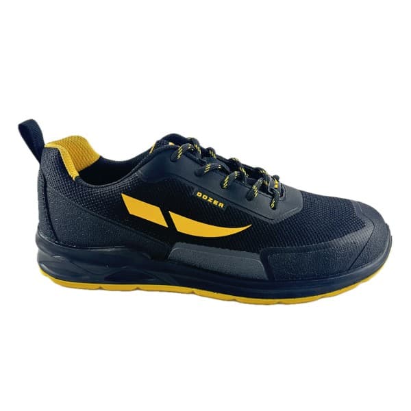 Scarpa Antinfortunistica Bassa Nero Giallo in Tpu e Maglia Norma N°42 DOZ - 2