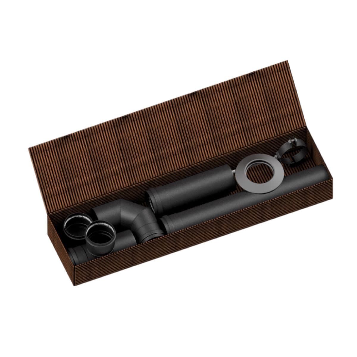 Kit Pellet per Installazione Stufa a Pellet Basikit COV - 2