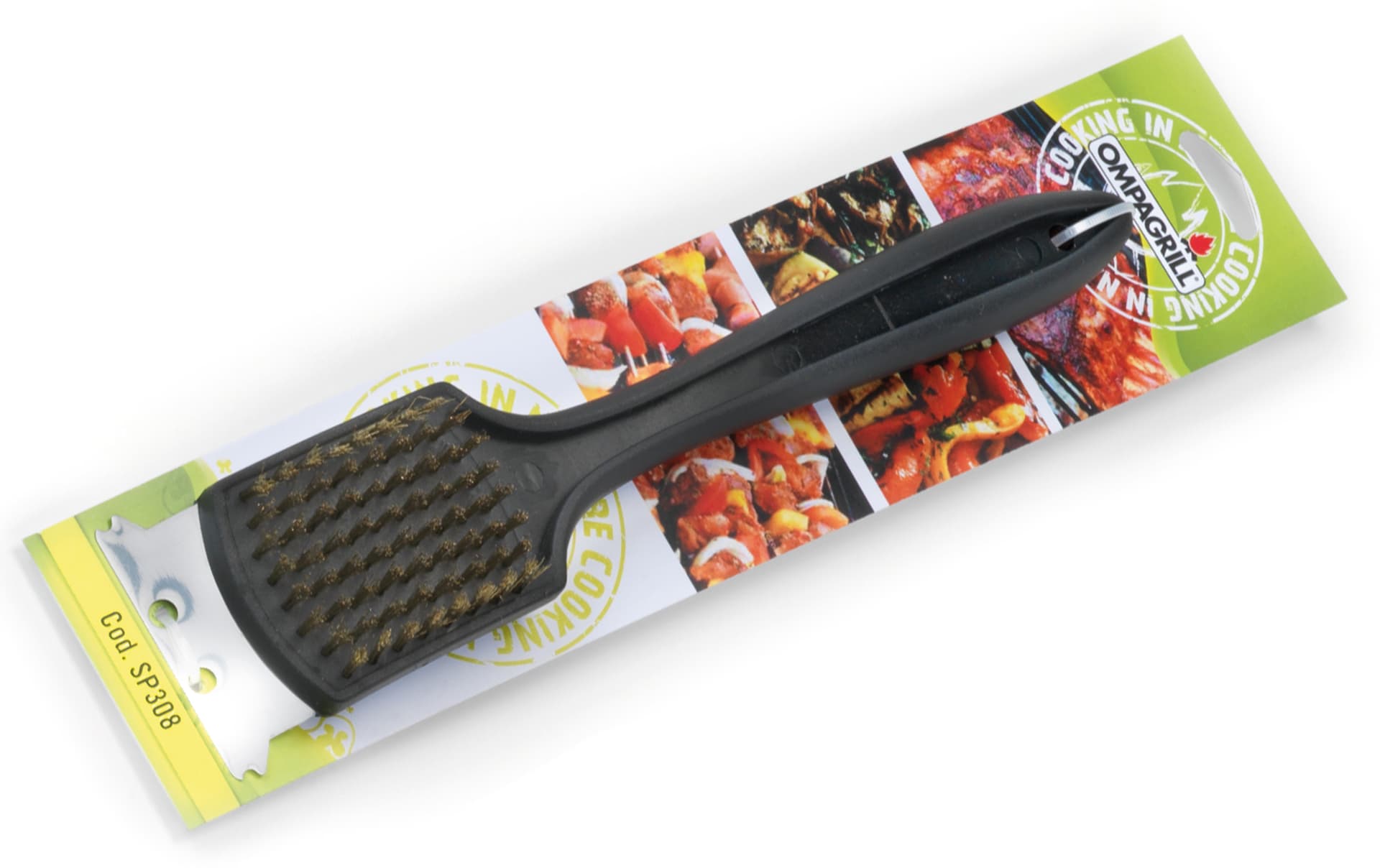 Spazzola in Ottone per Griglie Cm 31 Ompagrill - 2
