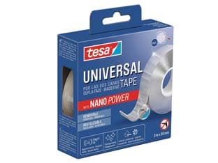 Nastro Biadesivo Trasparente Nano Power 55810 30 Mmh. in Rotoli 8 Pezzi - 2