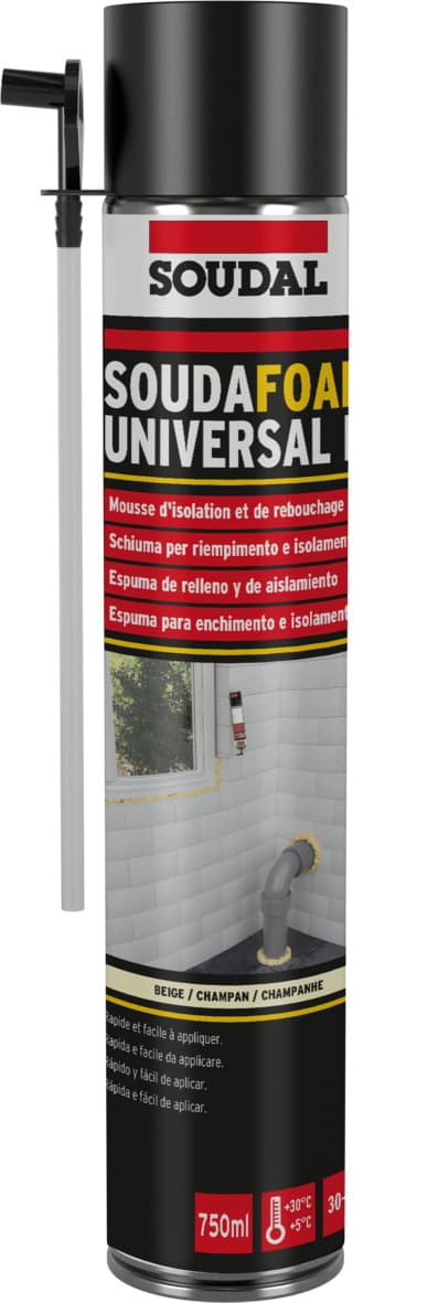Schiuma Poliuretanica Universale Manuale Ml. 750 12 Pezzi Soudal - 2