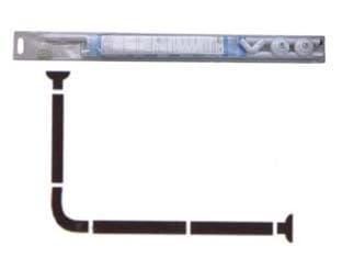 Telaio Reggitenda ad Angolo per Vasca 80 CMX94 180 Estensibile Aglaia - 2
