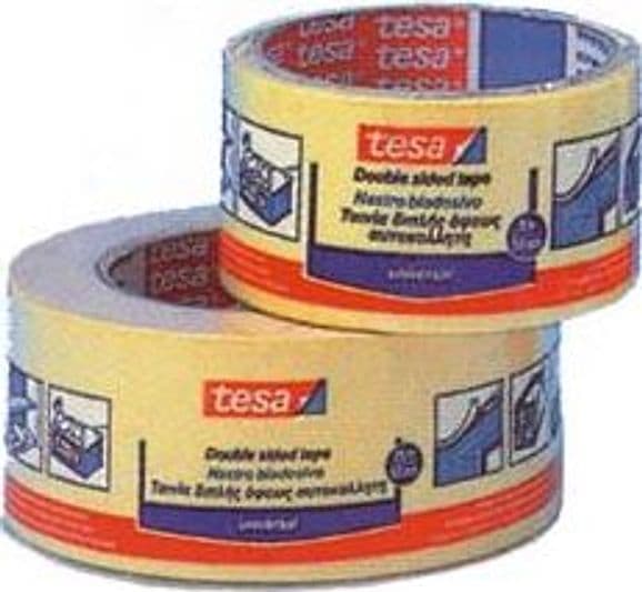 Nastro Biadesivo 50 Mmh. in Rotoli da 10 m Tesa 6 Pezzi - 2