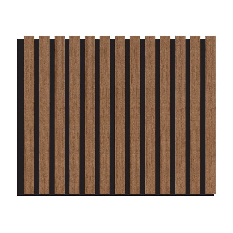 Pannello Fonoassorbente Flex Teak 60 x 275 cm - 2
