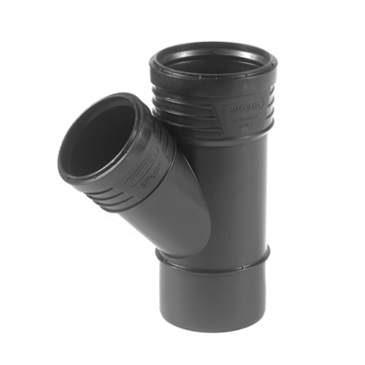 Braga Raccordo Scarico Ridotta 45 ° PP Innesto Guarnizione Ø 100 40 WAV - 2