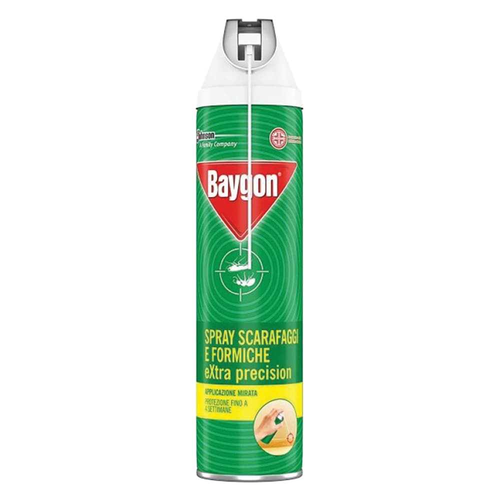 Insetticida Spray Extra Precision' Baygon Scarafaggi e Formiche 400 ml - 2