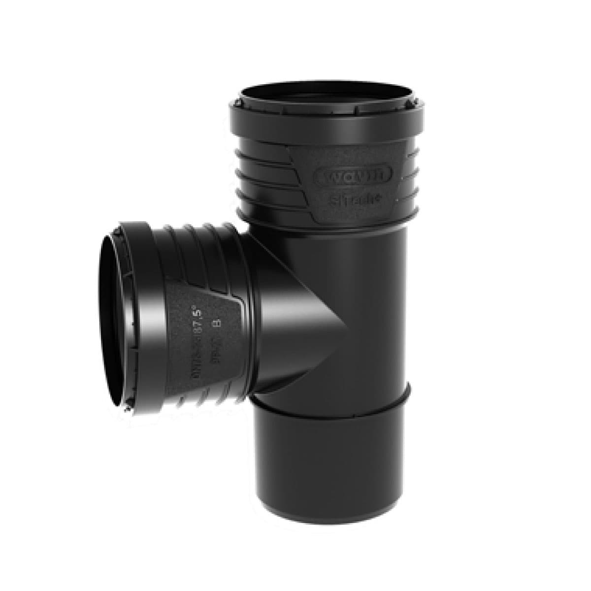 Braga Raccordo Scarico 87 ° PP Innesto Guarnizione Sitech+ Ø 110 WAV - 2