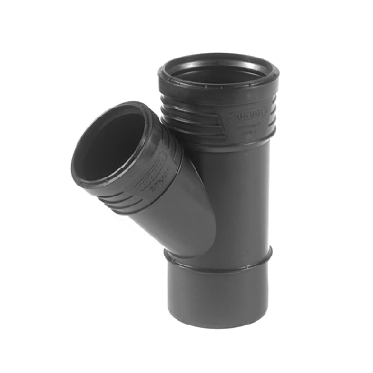 Braga Raccordo Scarico 45 ° PP Innesto Guarnizione Sitech+ Ø 40 WAV - 2