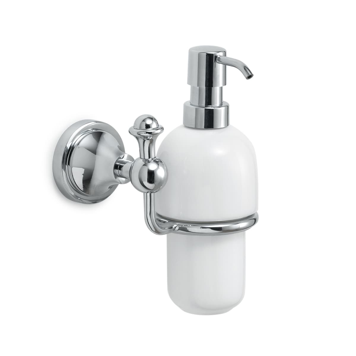 Dosa Sapone da Parete in Acciaio INOX Dim. Cm (Lxpxh): 13 x 11,8 x 18,9 GDY - 2