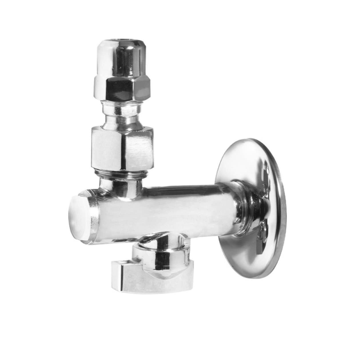 Rubinetto Sottolavabo a Sfera in Ottone Cromato con Filtro e Snodo ½ HID - 2