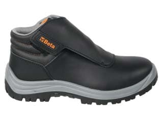 Scarpa Alta Basic in Pelle Idrorepellente 7245NB S3 N°46 Beta - 2