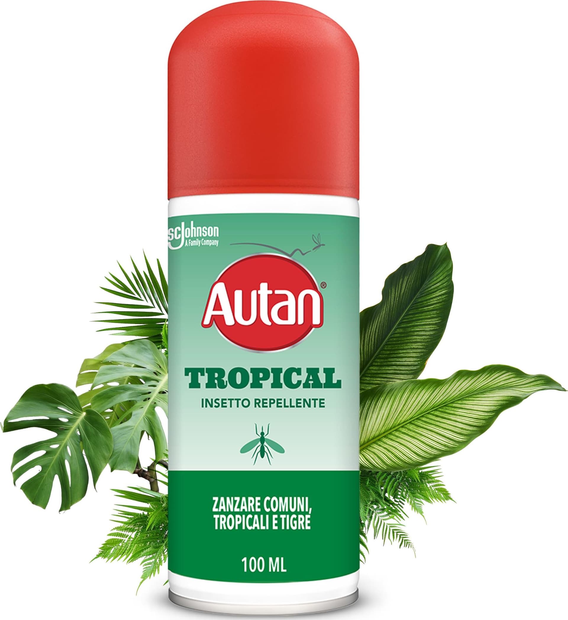 Autan Repellente Tropical Spray Secco 100 ml Autan 12 Pezzi