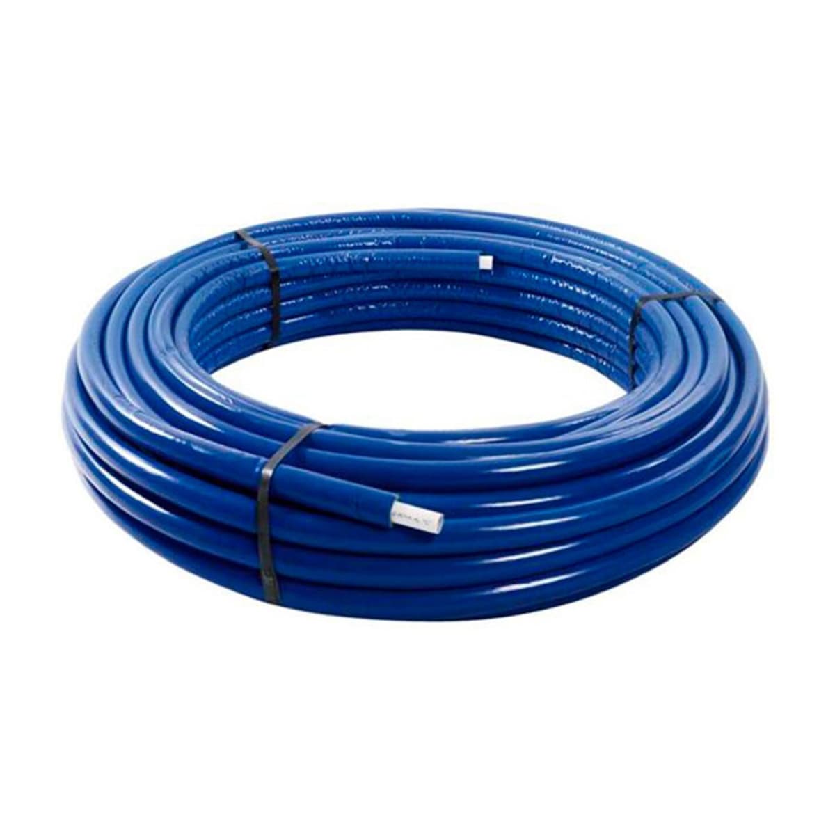 Tubo Multistrato Rivestito Blu Strato Ø 26 x 3 Spess. Isolamento 6 mm STO - 2
