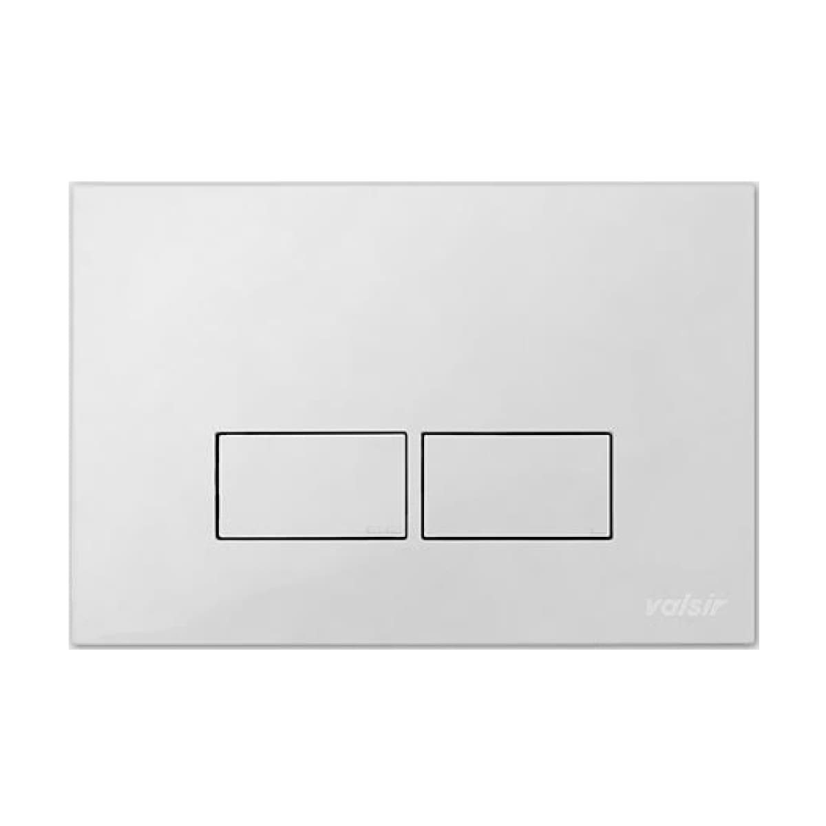 Placca di Comando Due Tasti Satinato Dimensioni: L.215XH.145XP.6,5 VIL - 2