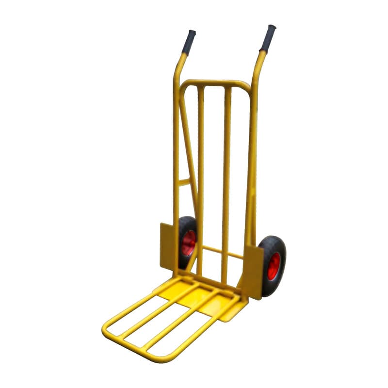 Carrello Portacasse 2 Ruote con Ribalta 200 kg - 2