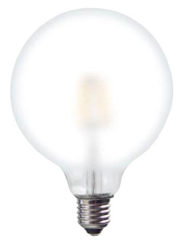 LED Globo 7W E27 G125 800 Lm 2700K Calda Trasp Duralamp 10 Pezzi - 2