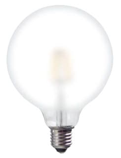 LED Globo 7W E27 G125 800 Lm 2700K Calda Trasp Duralamp 10 Pezzi - 2