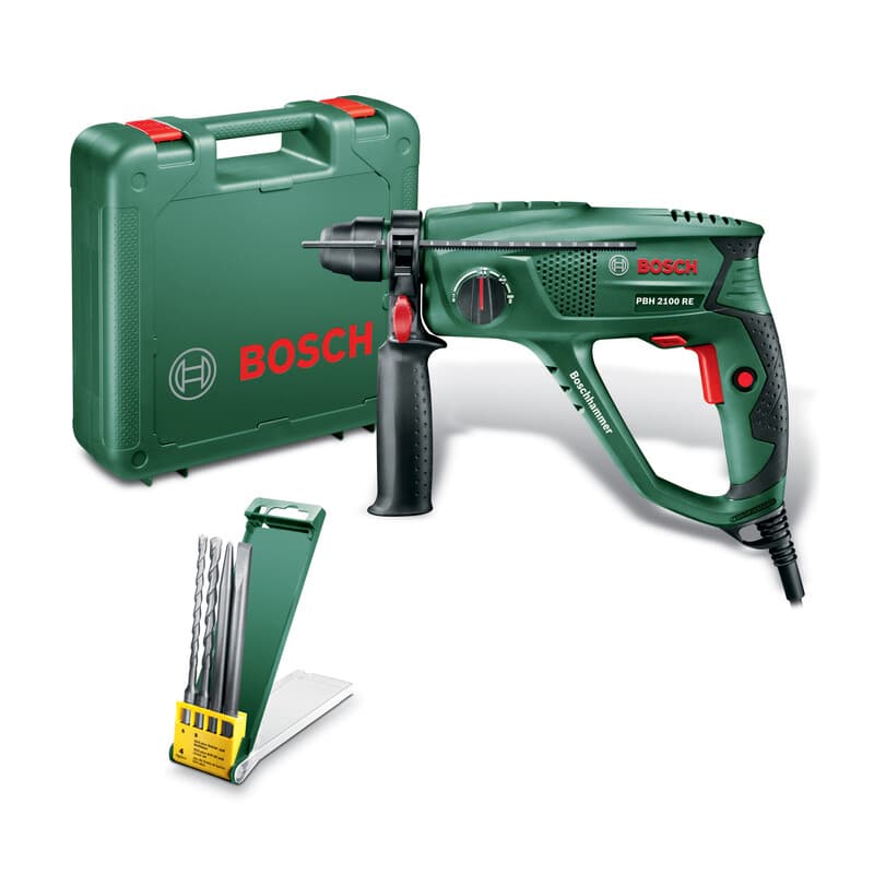 Tassellatore 550W Pbh 2100 Re e Set Punte Bosch - 2