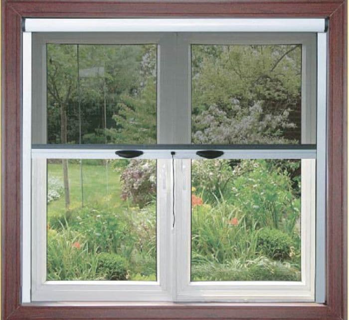 Kit Finestra con Freno 100 x 160 Bianco Zanzariera - 2