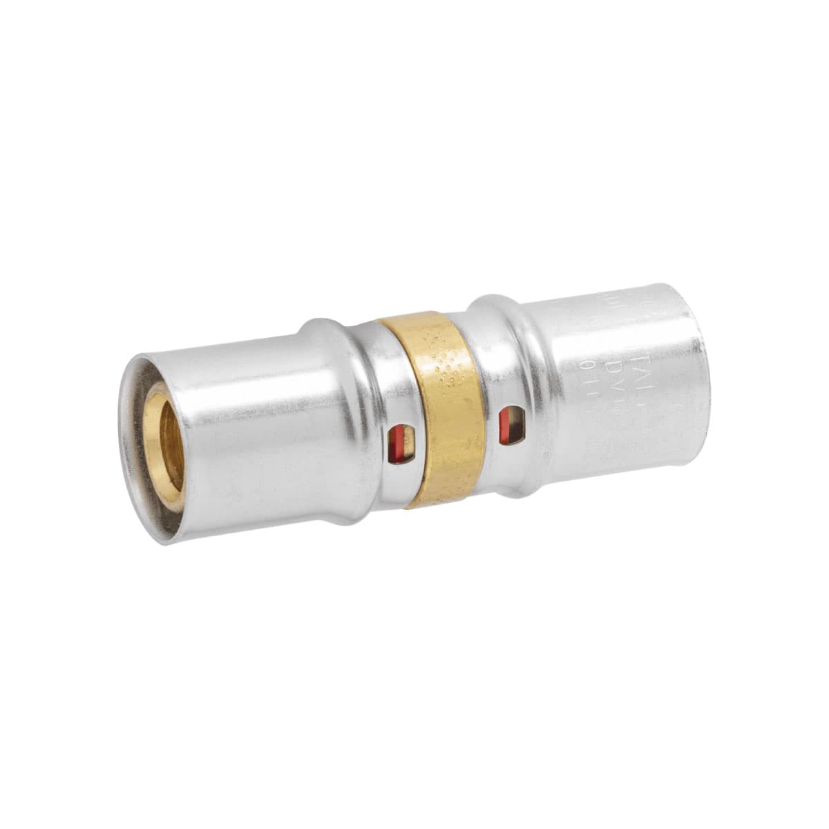 Raccordo Diritto Intermedio Pressare per Tubo Multistrato Ø 16 x 2 APE - 2